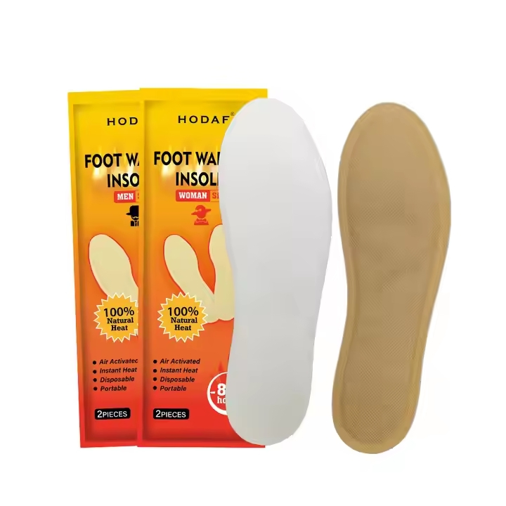 Heated Warmer Pad Shoes Foot Heat Patch Insole Feet Warm Winter Products