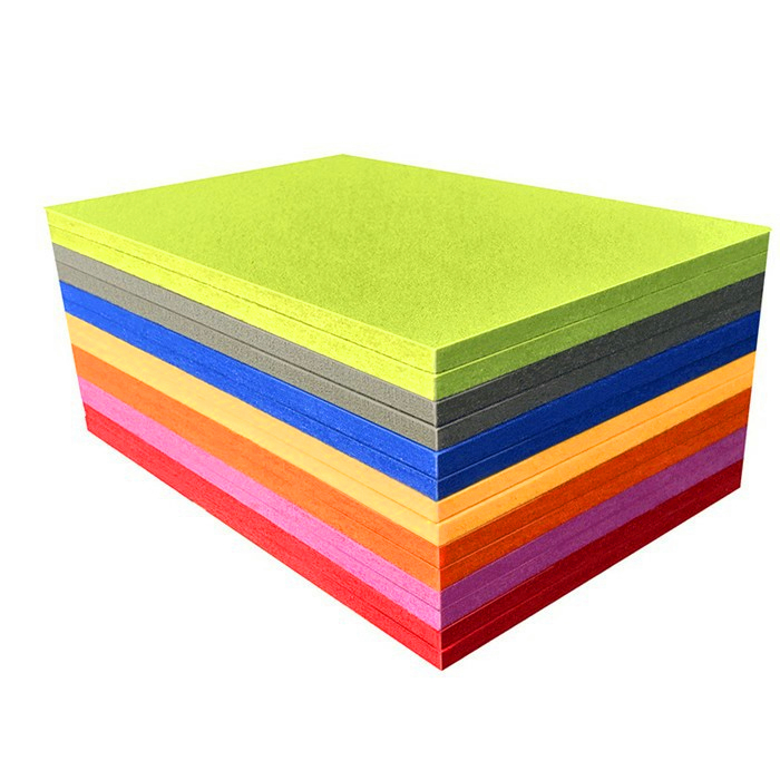 Superior Acoustic Polyester Fiber Wall Panel Black Fiberglass Ceiling Panel - Cinema Sound Absorption