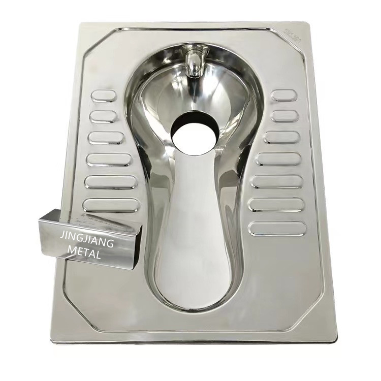 Premium Stainless Steel Squatting Pan for Durable Bathroom Solutions