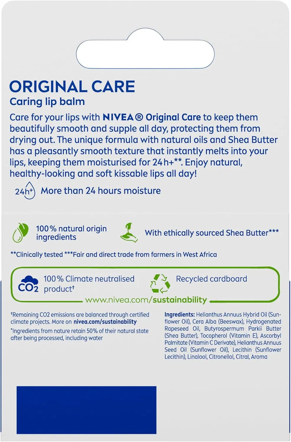Gentle Hydration for Soft Lips Non-Sticky Long-Lasting Care Lip Balm
