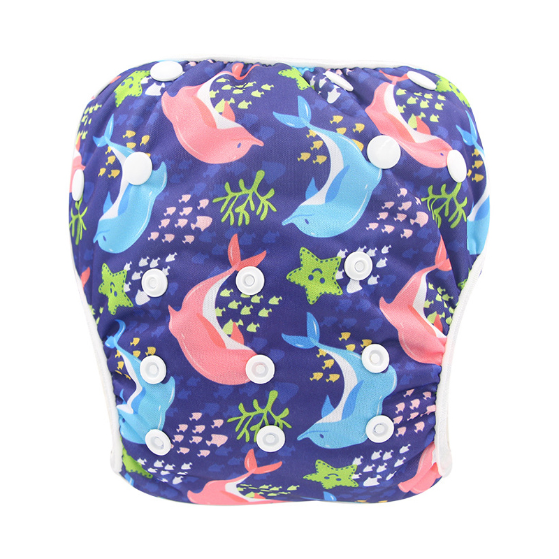 Baby Swimming Trunks, Oubei Baby Swimming Trunks, Special Anti-Leakage Swimming Trunks for Swimming Pools