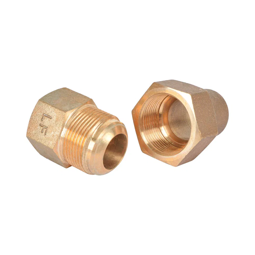 1" - 2" Lead Free Bronze F. I. P. Coupling Flare Fittings