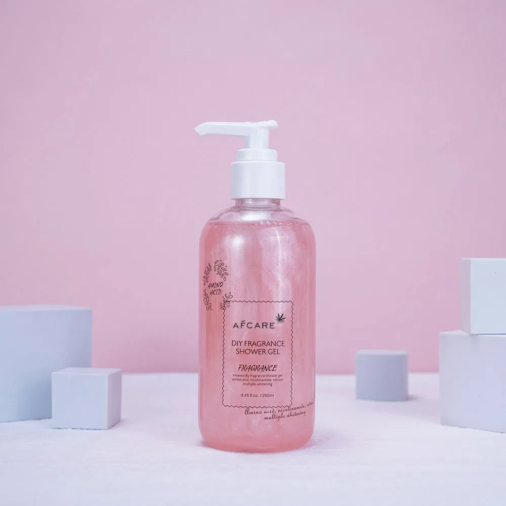 OEM Lightening Moisturizer Bathroom SPA Fruit Scent Body Wash Shower