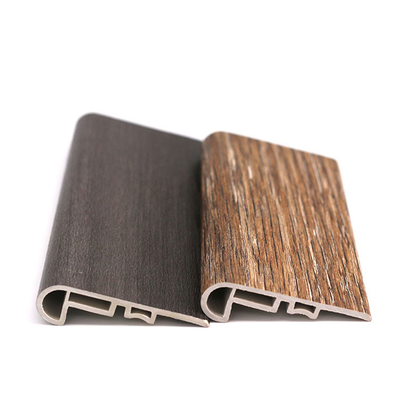 Spc Flooring Accessories Skritings WPC Floor Stair Nose