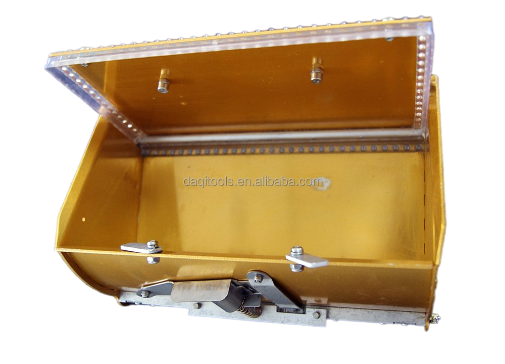 Professional Drywall Flat Box with 10" Blade & Adjustable Handle for Wall Repair