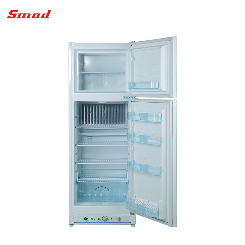 LPG/Kerosene and 220V 2 Way Double Door Propane Gas Refrigerator
