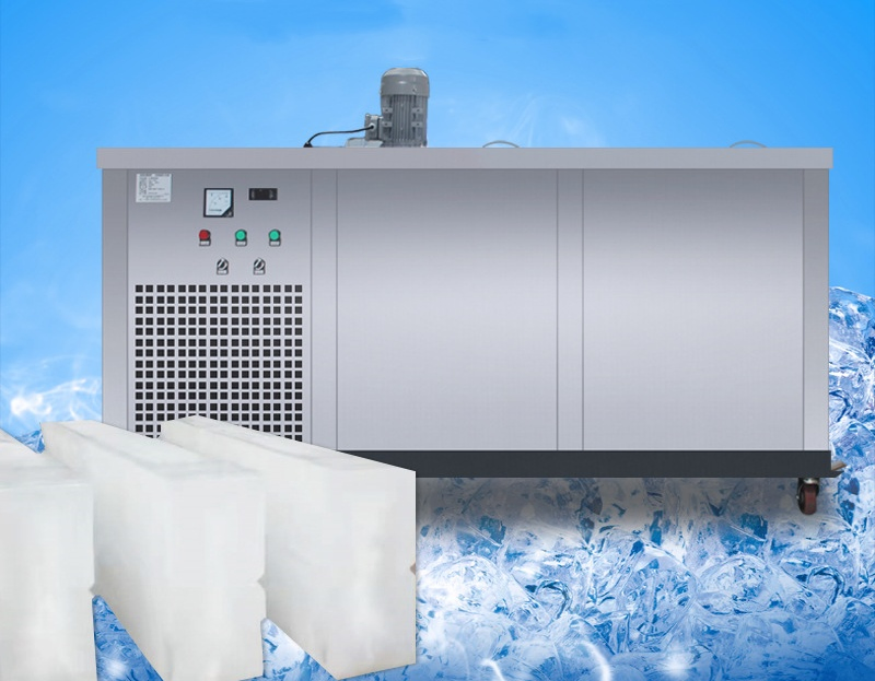 High Efficiency 2t Large Capacity Industrial Ice Block Machine Big Ice Maker