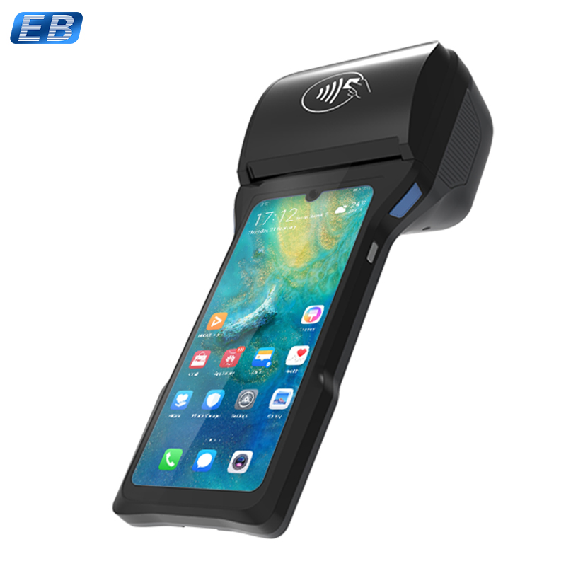 PH-93 Portable Handheld POS Terminal Point of Sale Lcd Android Large Display Printer  Multi-network POS Terminal