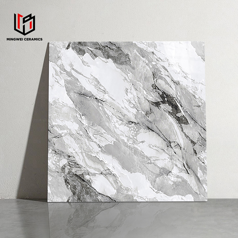 Luxury Type Mixed Glossy Tiles for Livingroom Floor Porcelain Tiles 800X800mm