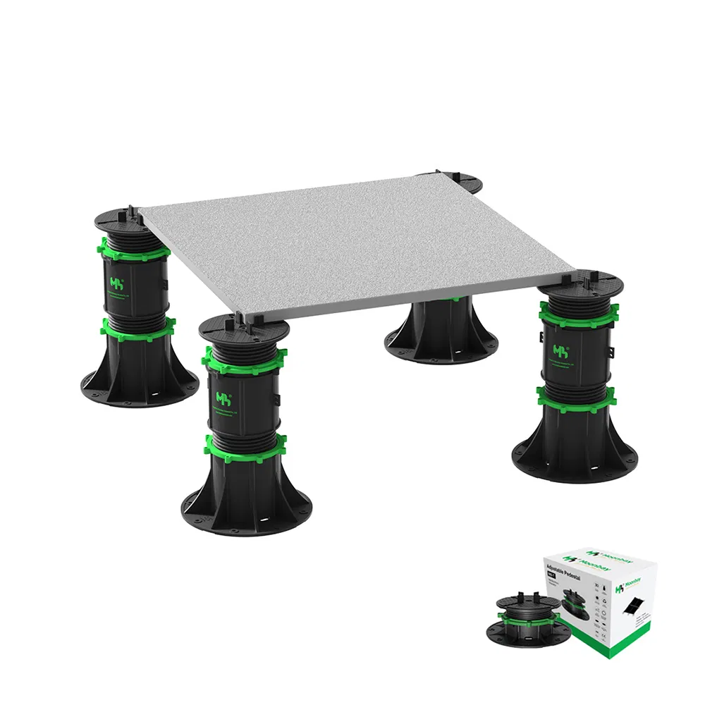 Adjustable Raised Floor Outdoor Floor Support Pedestals