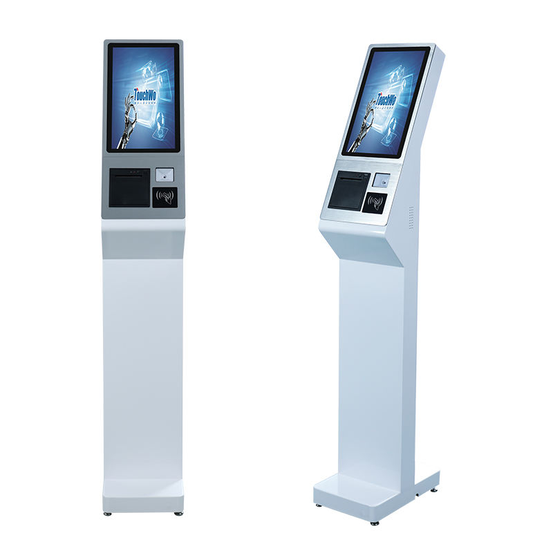 15.6 Inch Advertising Posters Floor Stand Thermal Kiosk