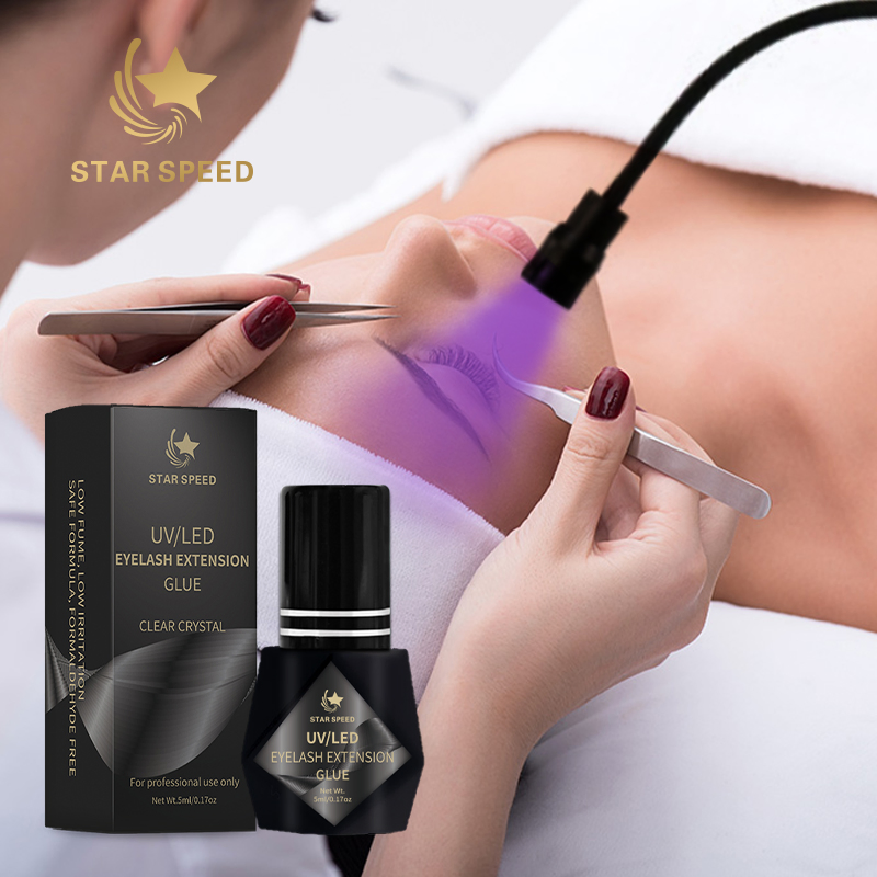 Premium Quick Dry Microweave LED UV Eyelash Extension Glue for Eyelash Grafting Wholesale
