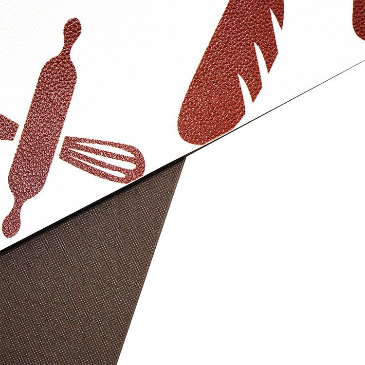 High Density Soft PVC Waterproof Comfortable Custom Printed Anti-Fatigue Floor Mats for Kitchen Laundry