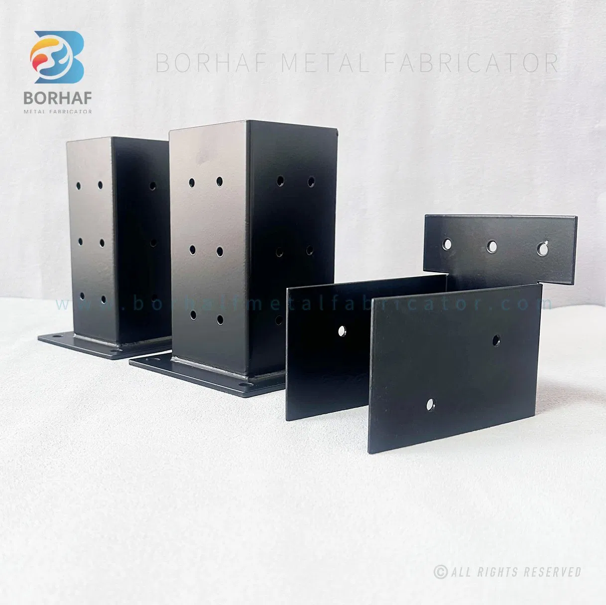 Industrial Galvanized Steel Powder Coated Gazebo Frame Brackets Supports