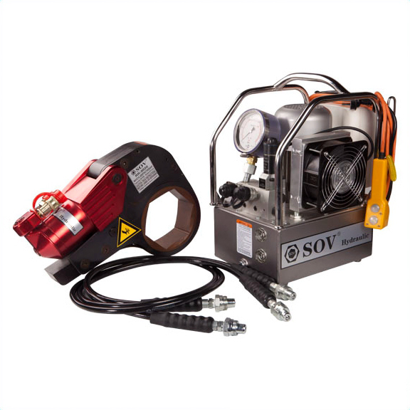 Hytorc Same 70MPa Low Profile Hydraulic Adjustable Ratchet Socket Wrench Set