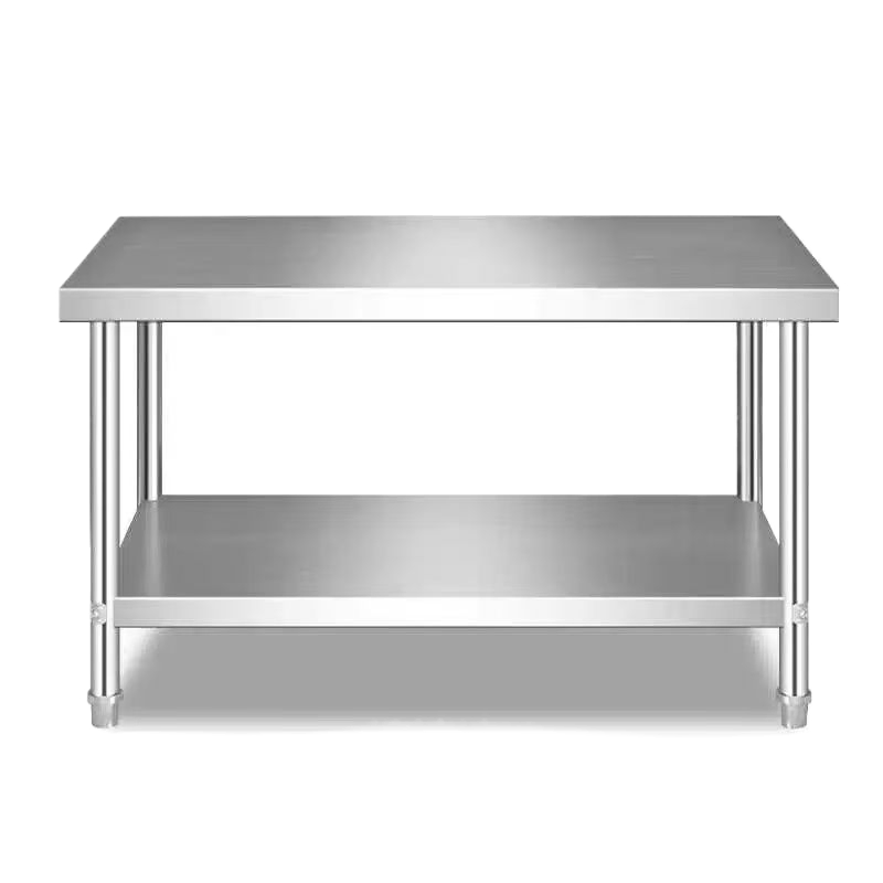 Прочный стол из нержавеющей стали для коммерческих кухонь