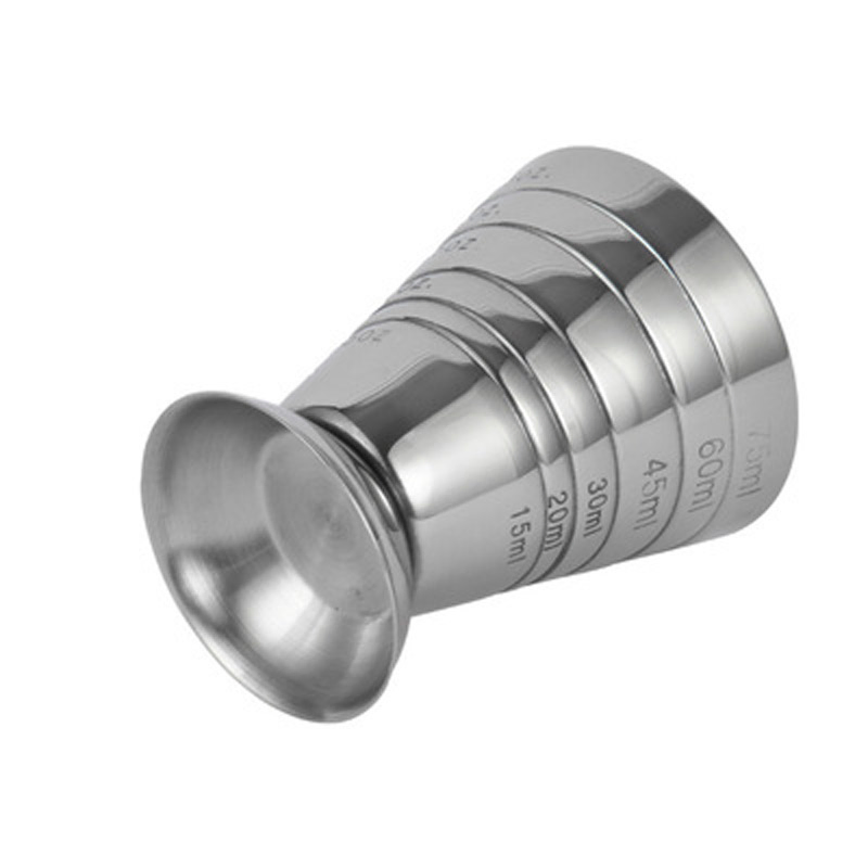 Джиггер барный со шкалой, медное покрытие, 6 унций