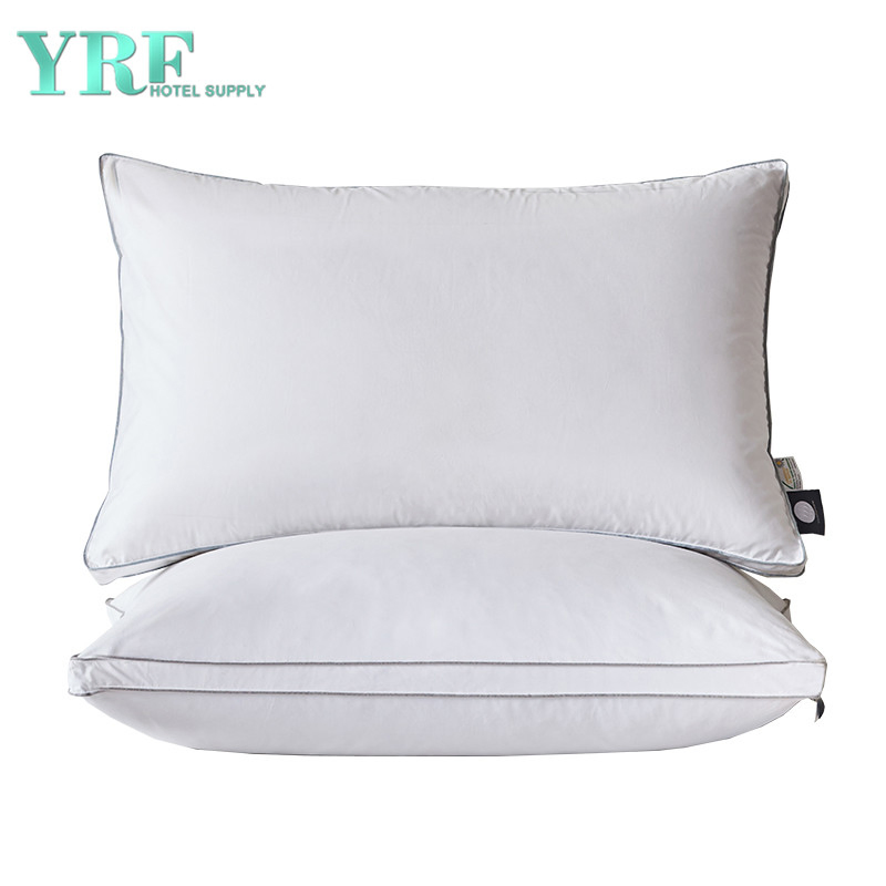 Chinese Supplier White 100% Cotton Standard Hotel Use Cheap Goose Down