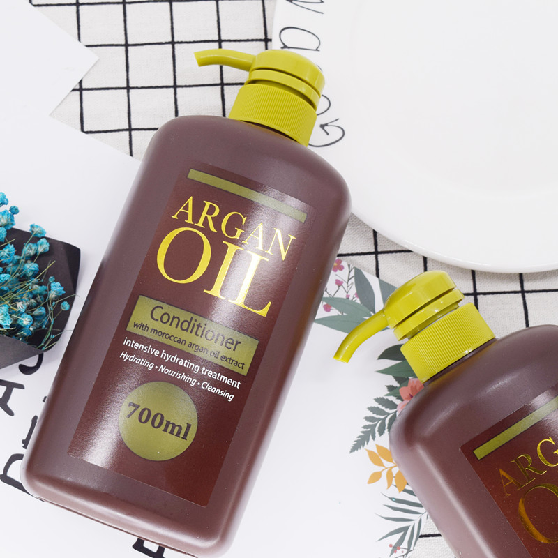 700ml Professional Natural Moroccan Argan Oil Extact Hair Conditioner