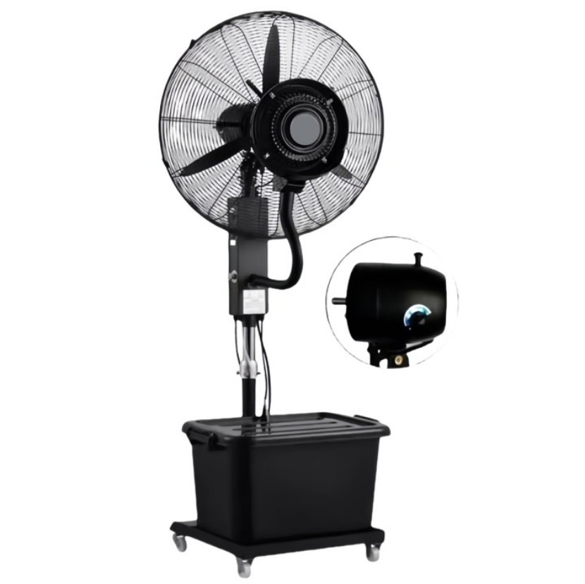 Heavy-Duty Water Mist Fan with 3 Blades for Industrial Cooling Needs