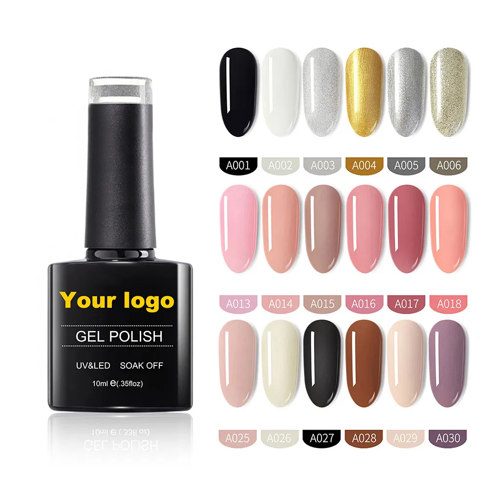 Soak-off Color Nail Gel with Vibrant Shades and No Fading