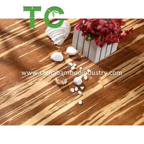 Бамбуковый паркет Tiger Stripe, горизонтальная укладка