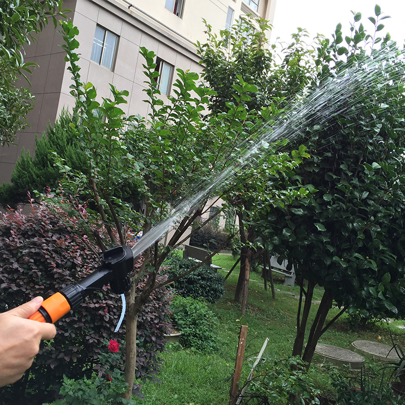 Multipurpose Plastic Sprayer Head Hose-End Car Wash Chemical Nozzle for Various Bottles