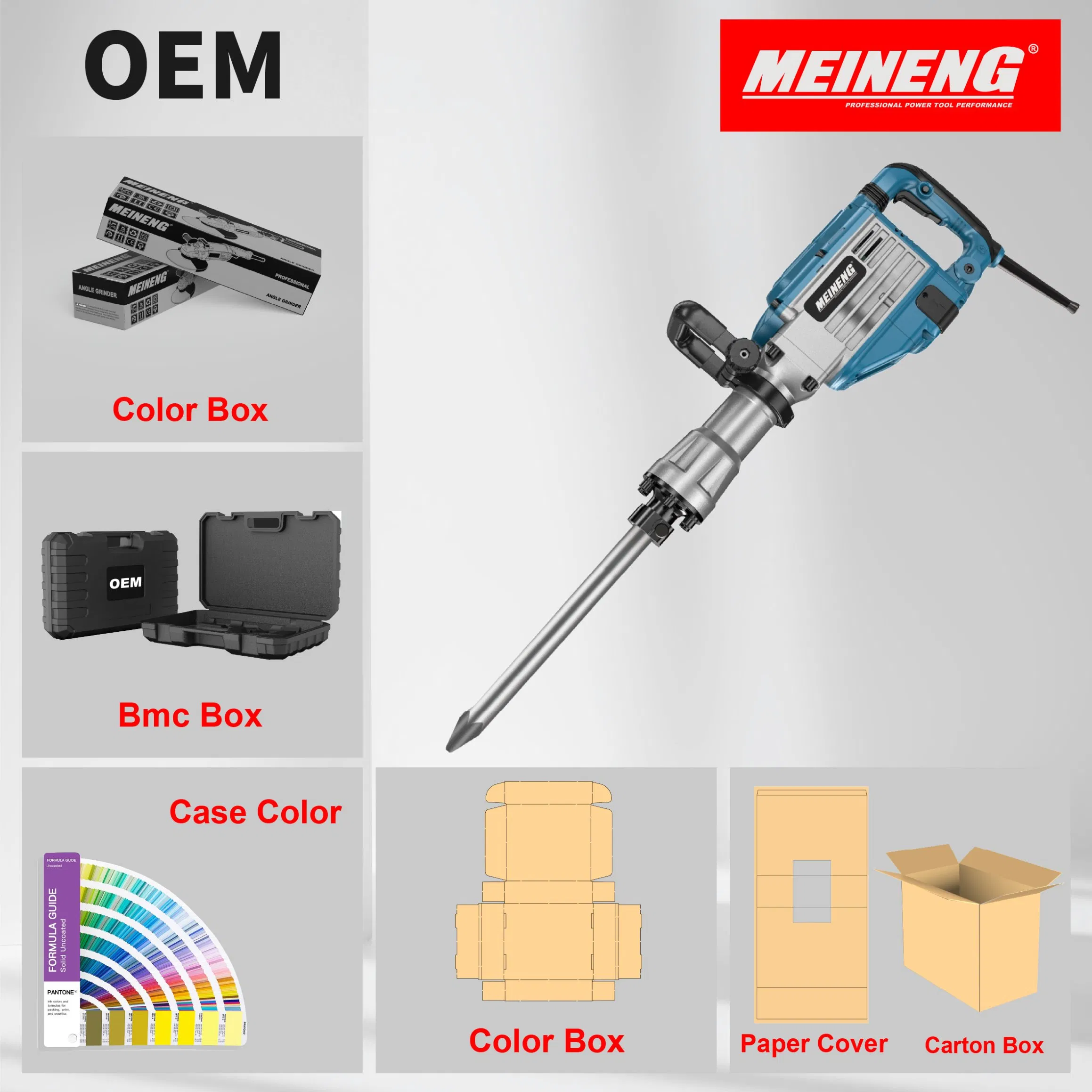 Отбойный молоток Demolition Hammer 3066, 2200Вт