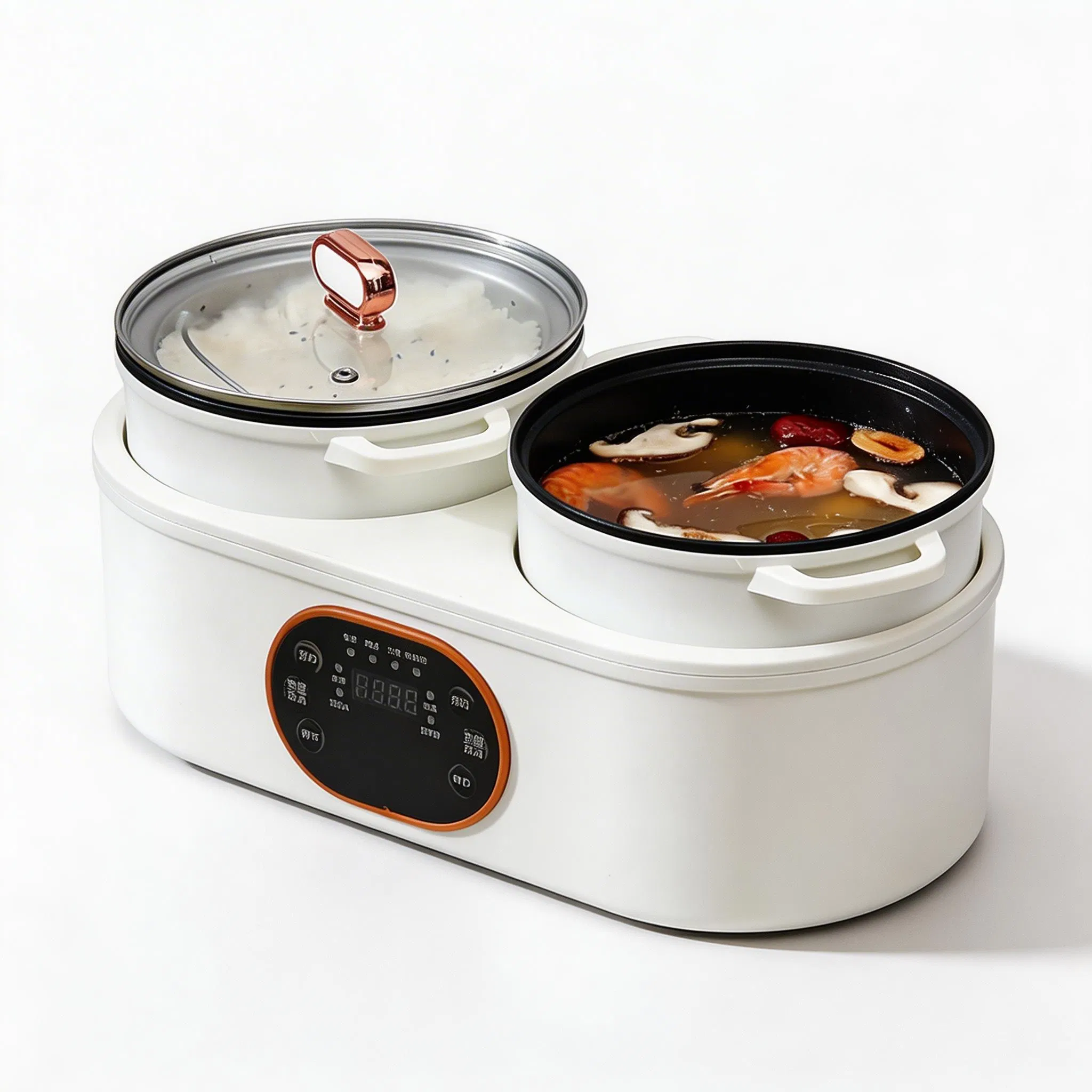 Automatic Multi Function Home Appliance Electric Cooking Pot Mini Steamer Portable Frying Pan Electric Cooker Electric Skillet Electric Cooker