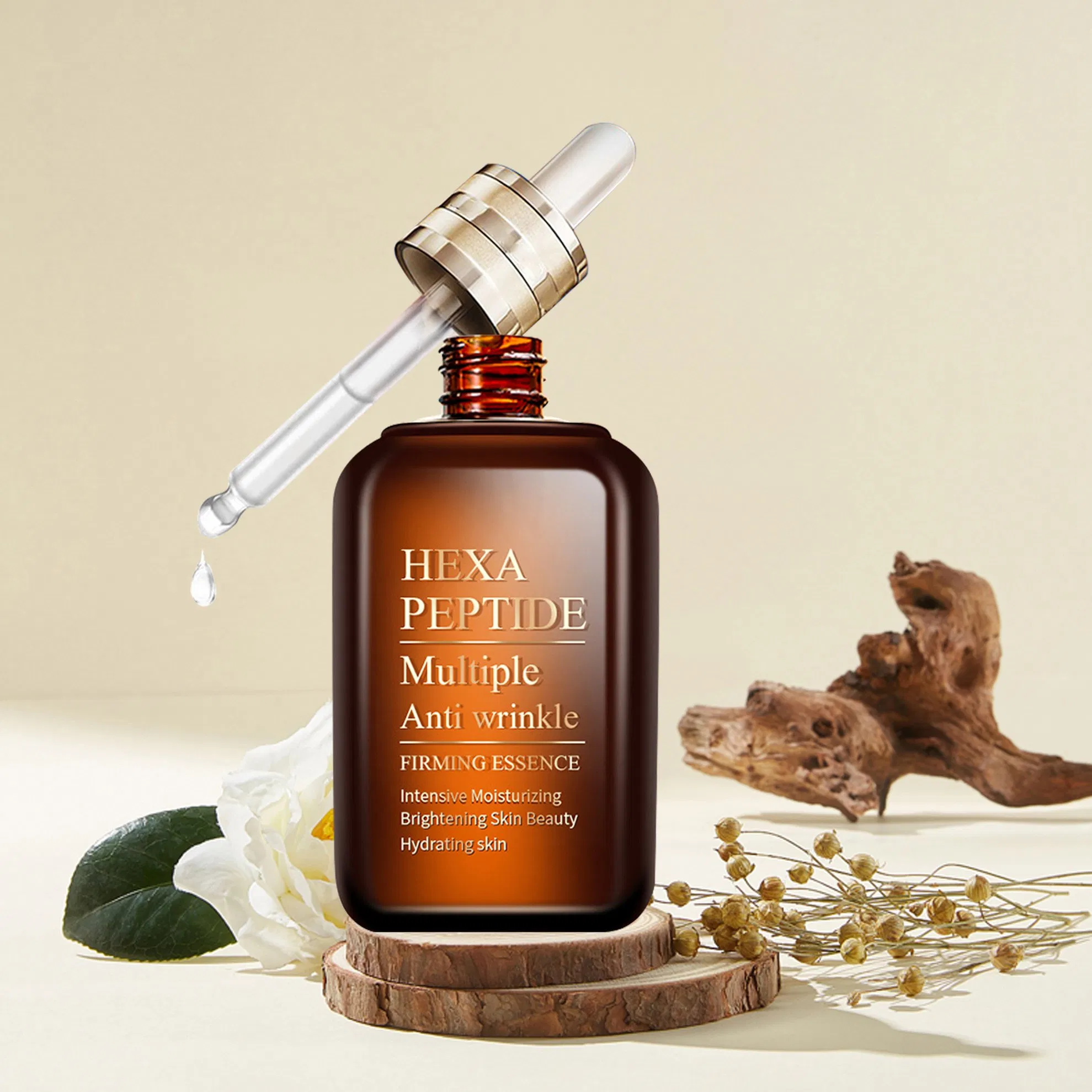 Skincare Firming Brightening Anti-Aging Essence Private Label Natural Anti Wrinkles Reduce Fine Lines Retinol Facial Serum for Face