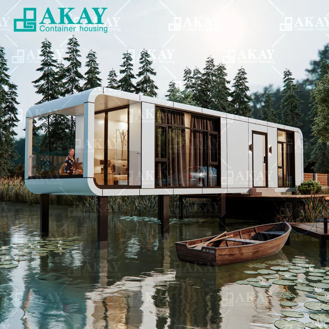 Modern High-End Prefabricated Building House Factory Custom Eco Container House Casa Modular Prefab House Detachable Capsule House
