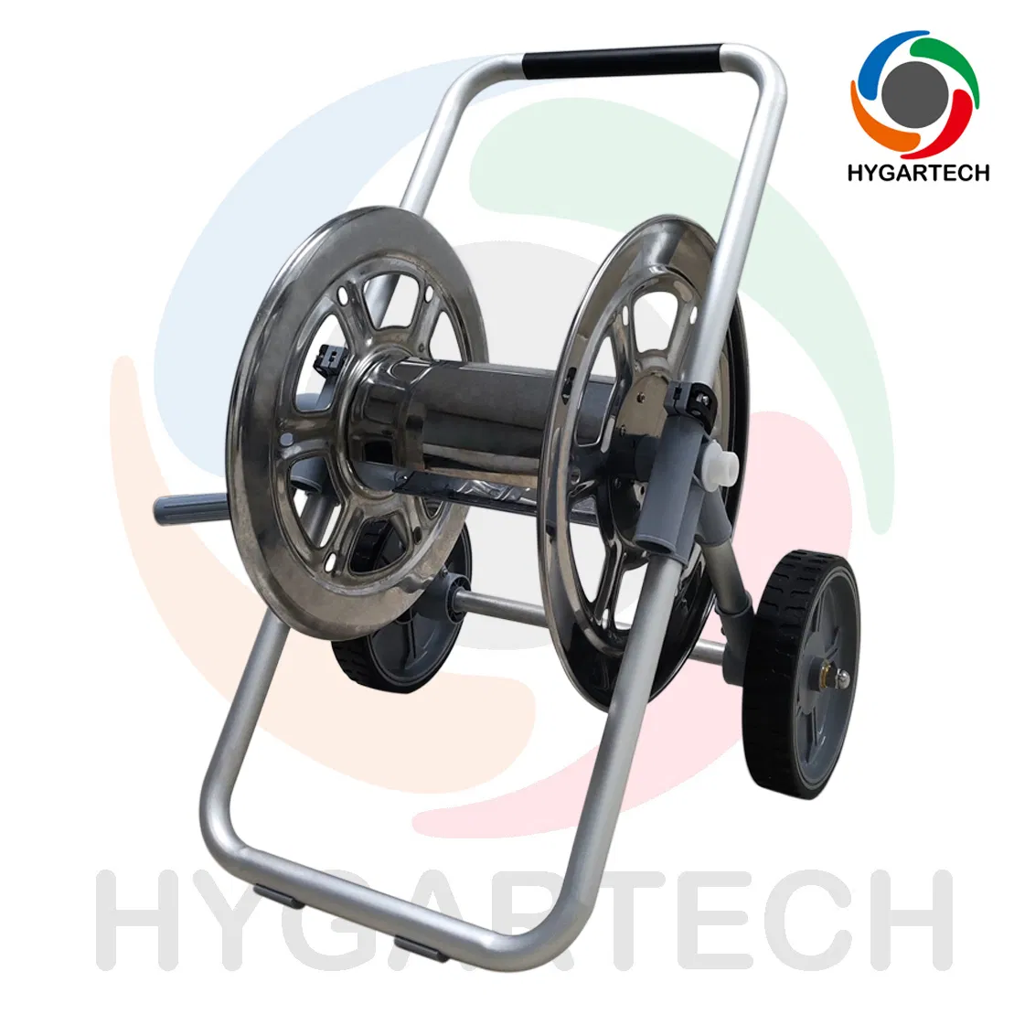 High Durability Trolley Hose Reel Cart for 1/2"X 50m Hose