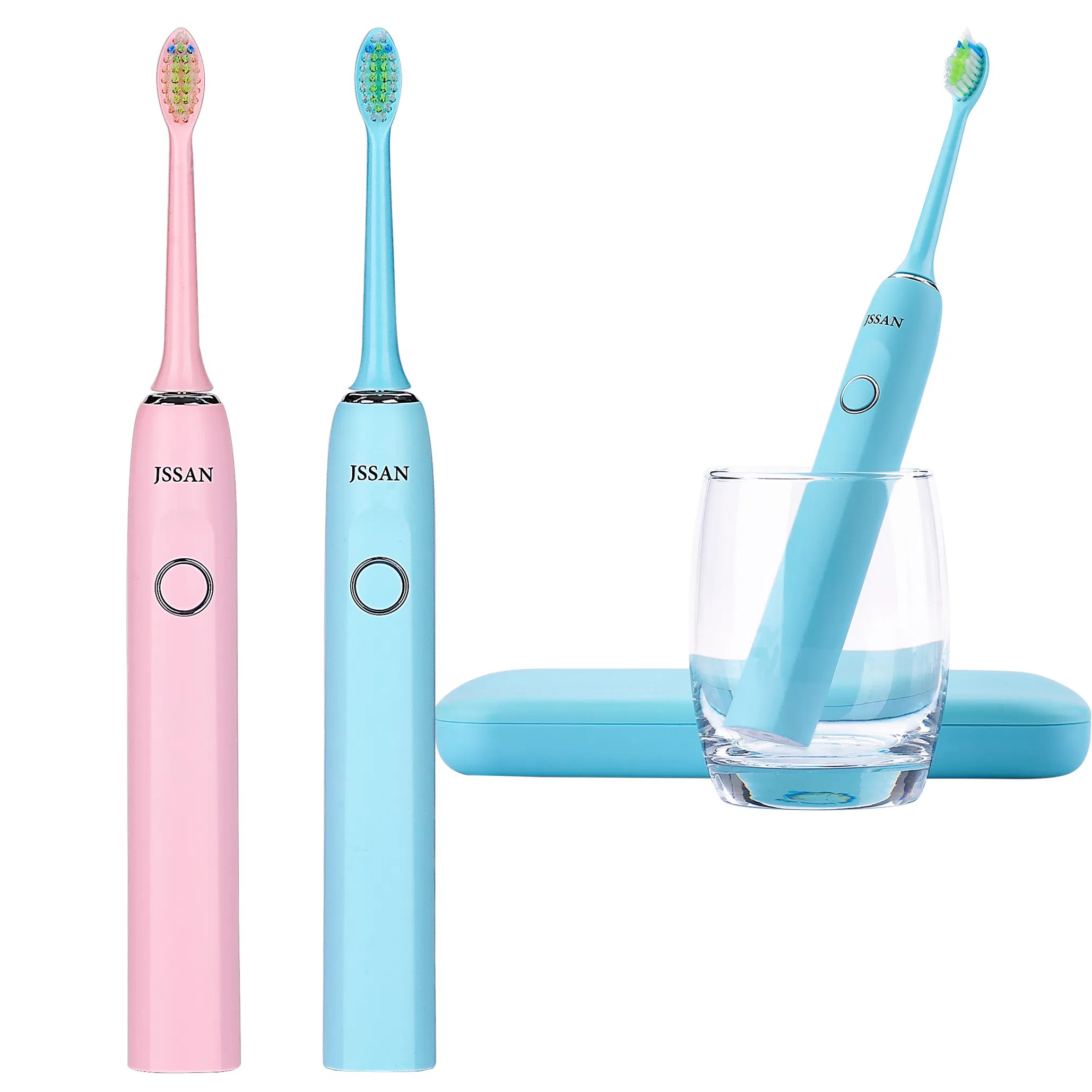 D75 with Pressure Sensor and Wireless Charger Electric Toothbrush