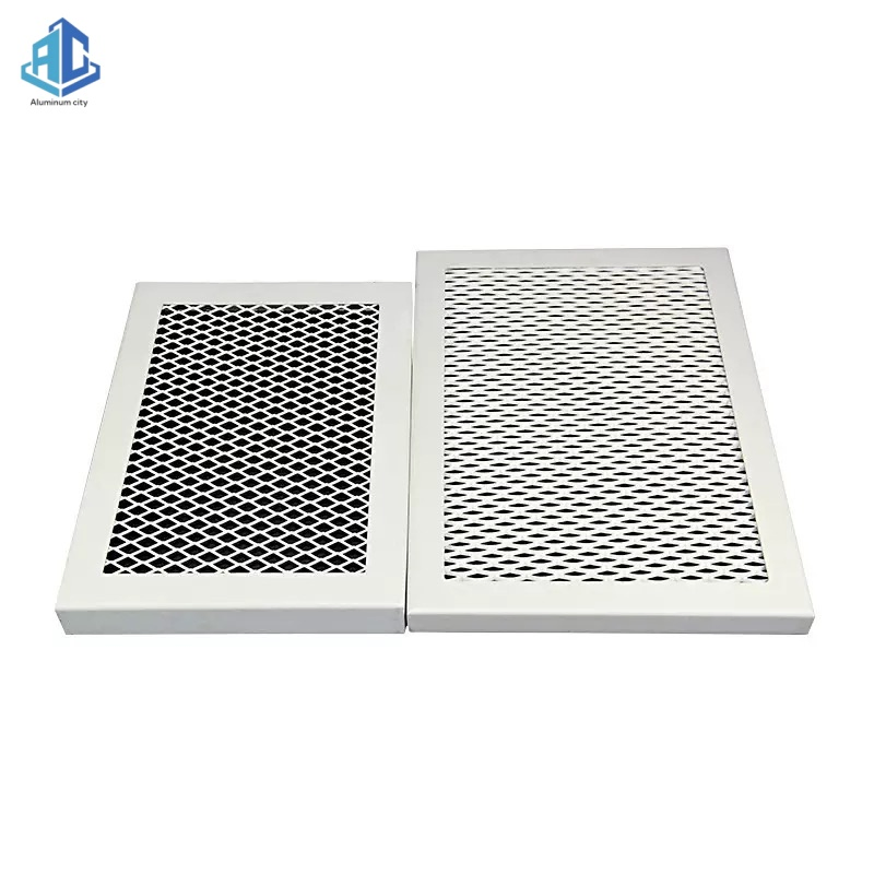 Aluminum Panel Steel Plate Punched Metal Sheets Exterior Wall Decoration