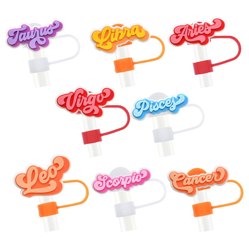 Vibrant 8mm Durable Straw Covers for Tumblers and Cups