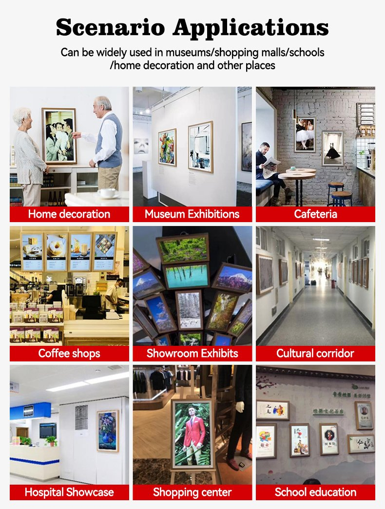 Цифровая фоторамка Allwin NFT 32 дюйма Android 11