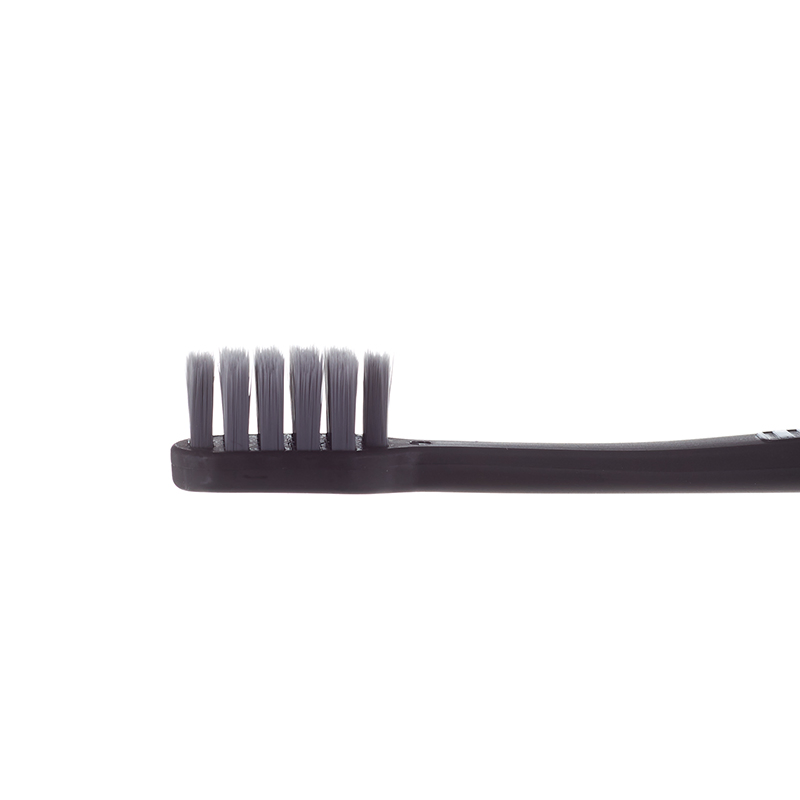 Manufacturer Custom Logo Activated Charcoal Soft Bristles Whitening Teeth Adult Plastic Manual Toothbrush
