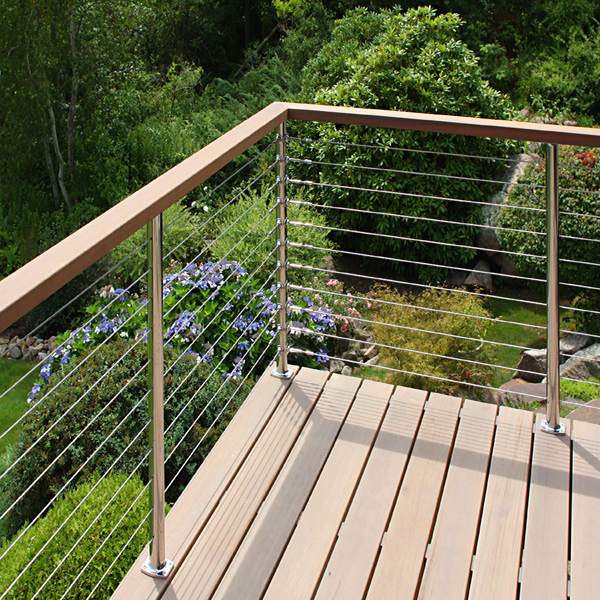 Wire Cable Railing/Balustrade for Balcony/Stair/Stainless Steel Deck Railing