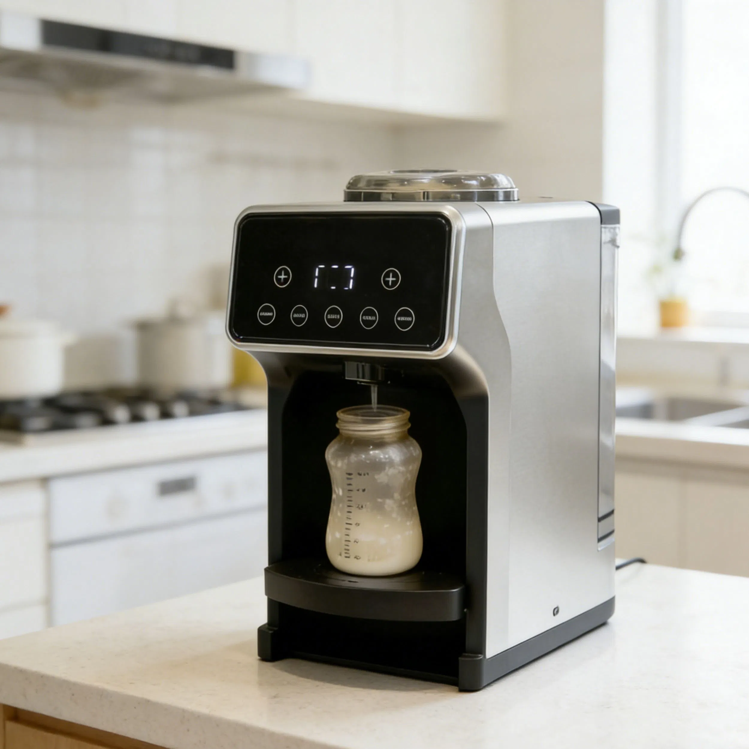 Longbank Own New Mold Instant Automatic Baby Formula Maker Machine Baby Milk Powder Maker Advanced 40-70℃ Baby Formula Dispenser