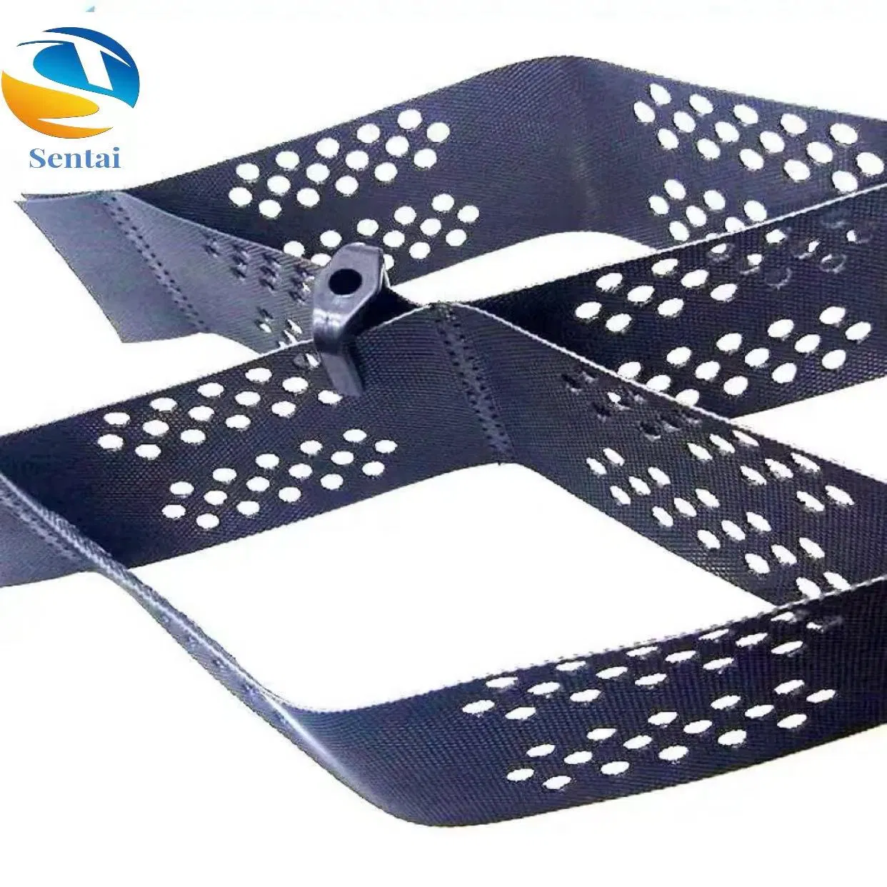 Honeycomb Geogrid Cell, Honeycomb Cell, High-Strength Slope Protection Reinforcement, Green HDPE Geogrid Cell