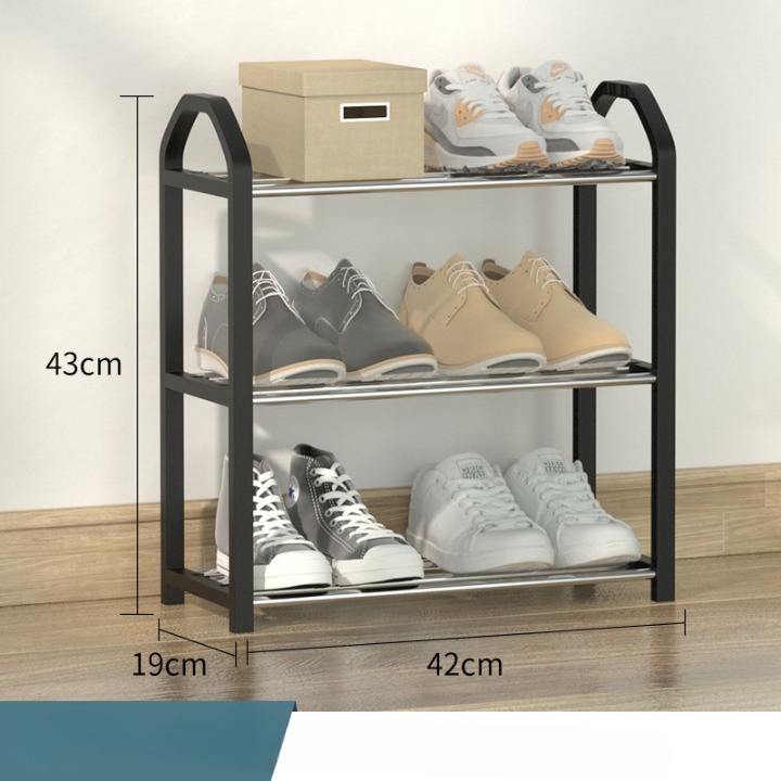 New Large Capacity Corrosion Rust Prevention Multiple Models Storage Double-Layer Firm Sturdy Shoe Cabinets