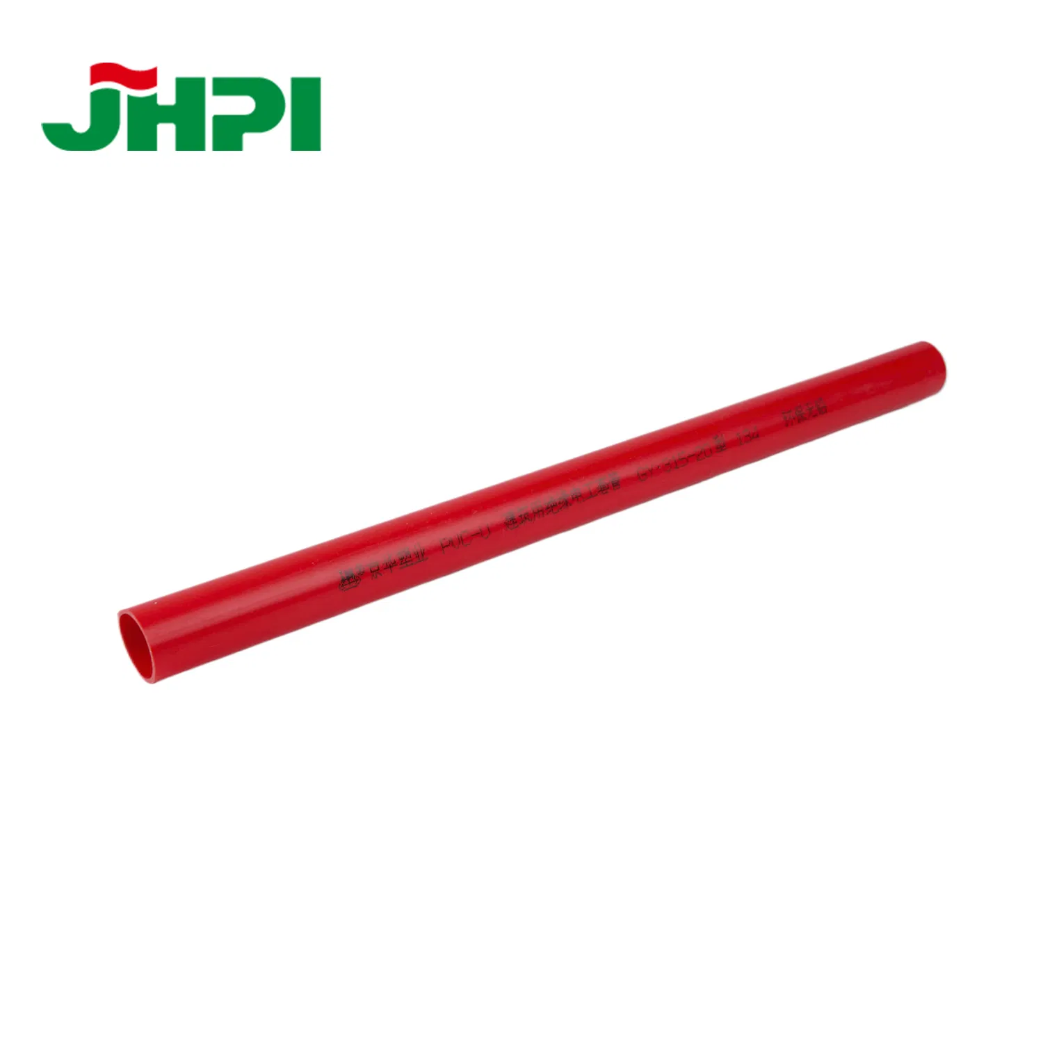 16mm-32mm Red Flame Retardant Light Insulation Fireproof Electrical PVC Pipe for Home Protection