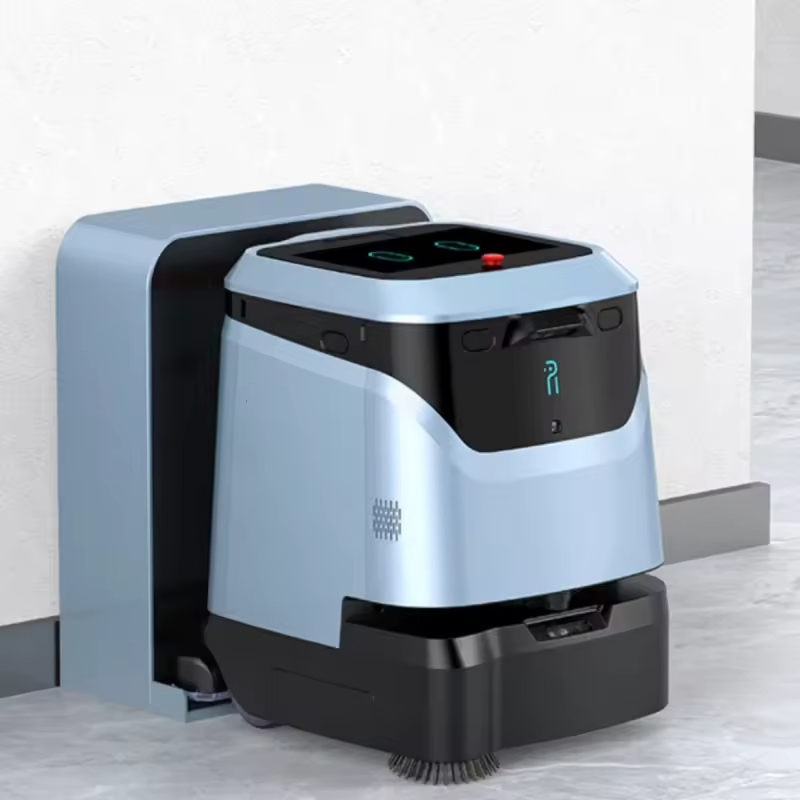 All-Scenario Commercial Cleaning Robot with Mopping, Sweeping, Dust Moping Functions