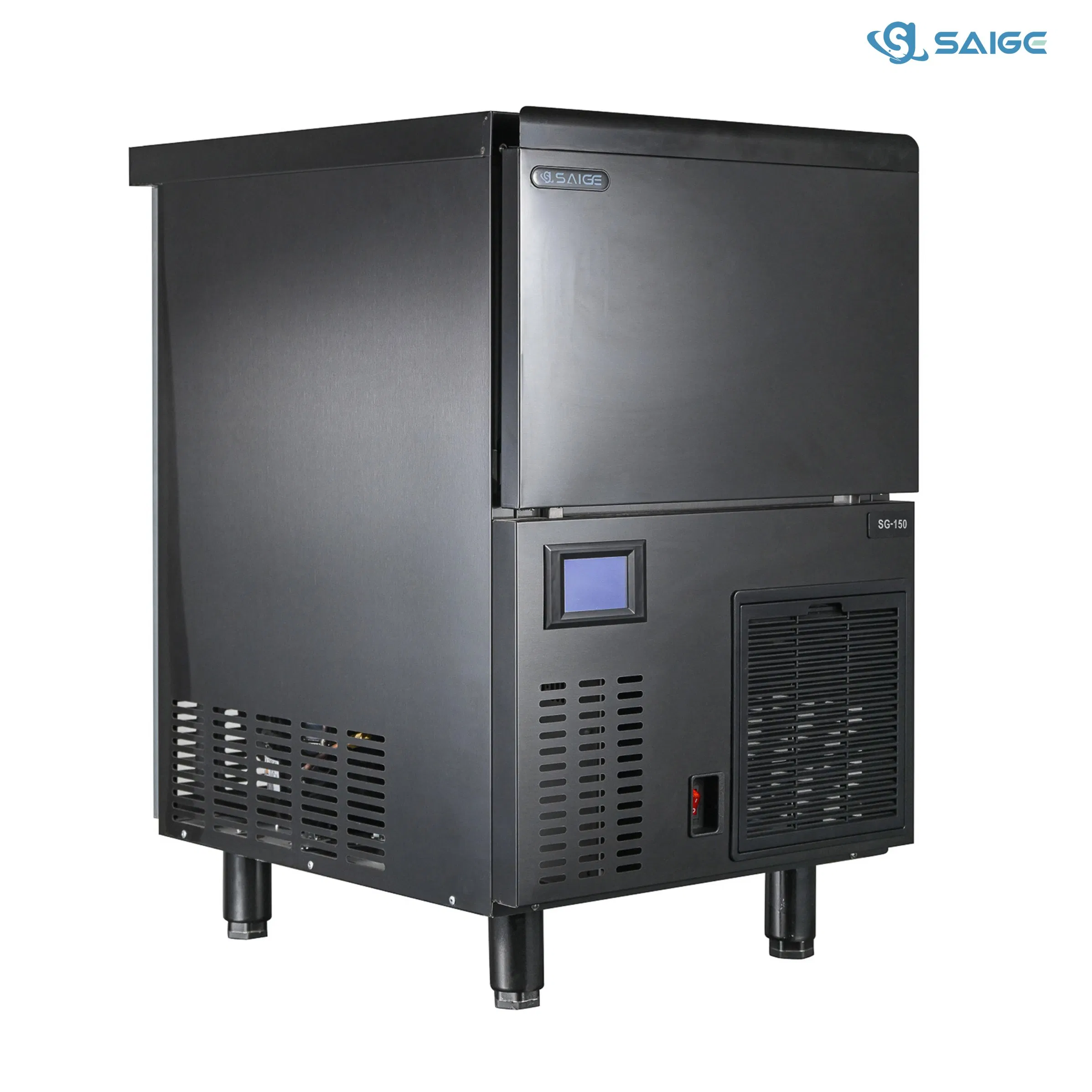 Saige Sgo-E150PS 55kg/24h Professional Commercial Use Gourmet Jelly Ice Maker Professional Commercial Use Ice Maker Machine Ice Making Machine