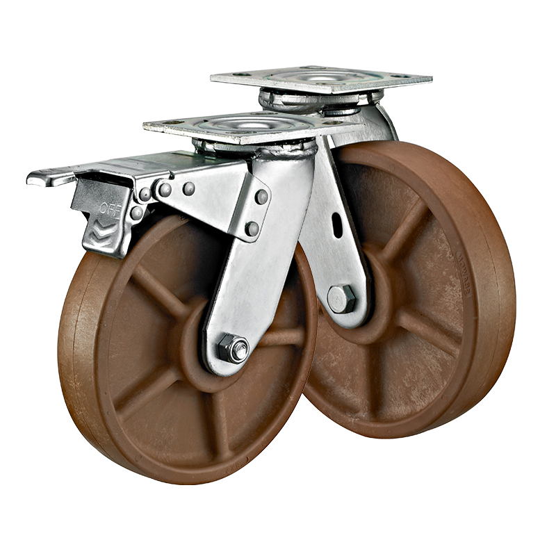 4"5"6"8" Heavy Duty Bakery Industry High Temp. Casters Heat Resistant Castor Wheels