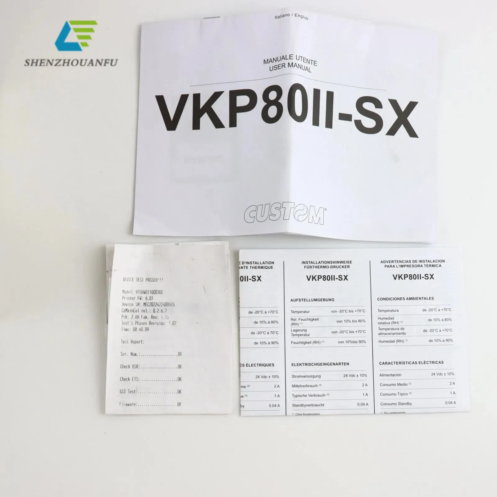 High-Speed 80mm Thermal Printer Custom Vkp80II-Sx for ATM Kiosk Machine