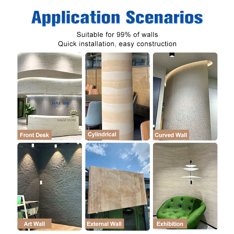 Cheap Price Good Quality Soft Porcelain Stone Flexible Natural Wall Cladding Stone