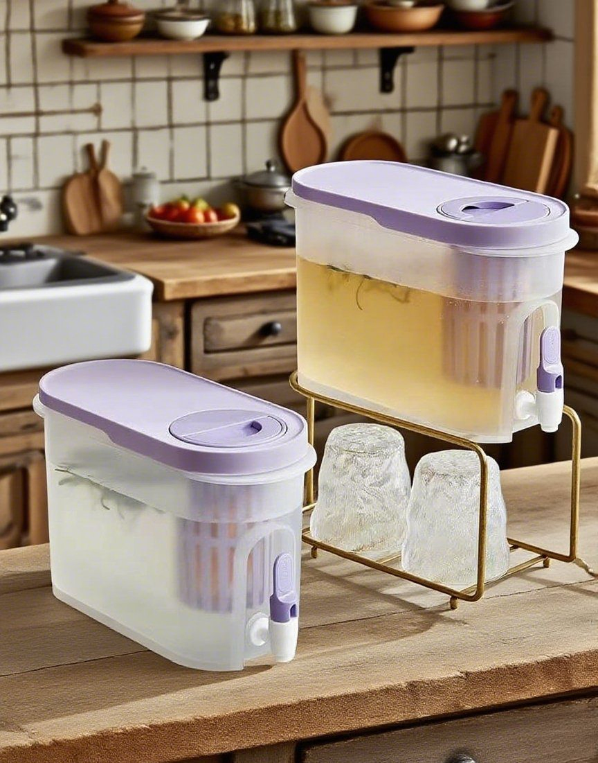 Кувшин-холодильник для напитков с краном