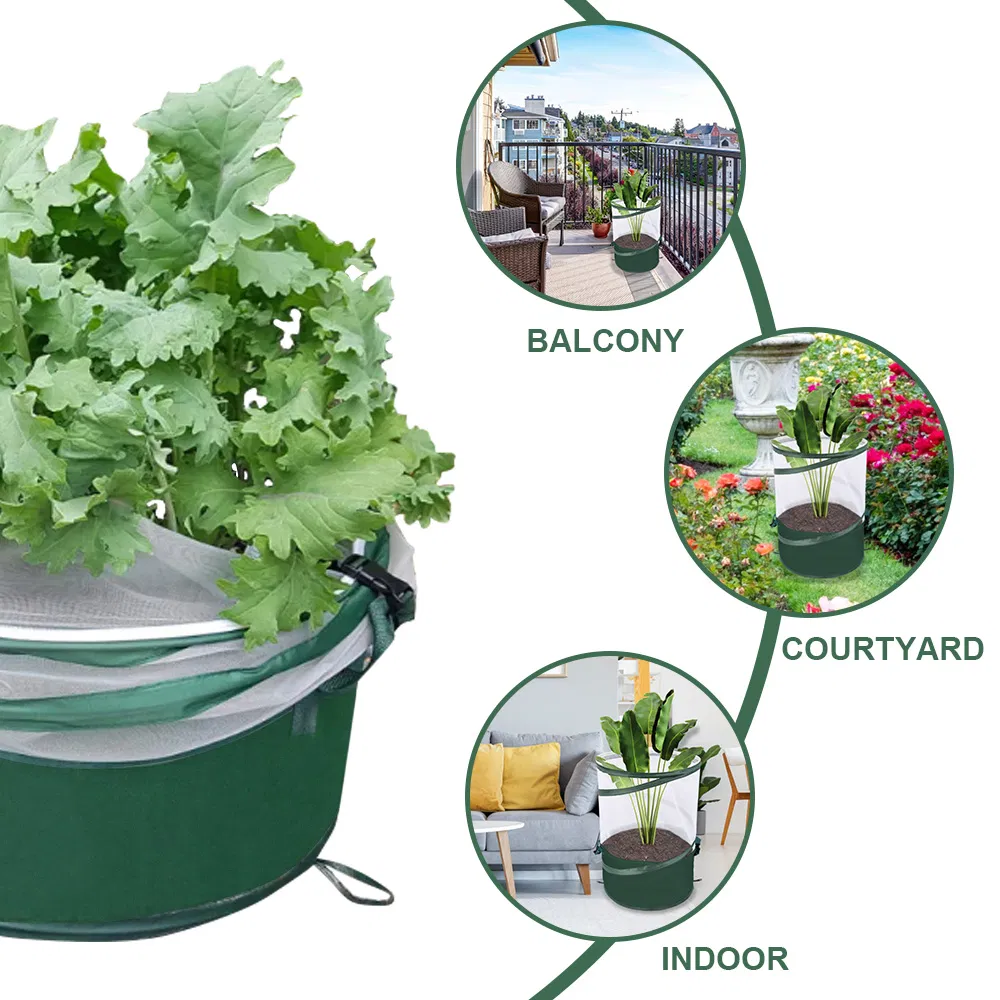 Raised Garden Plant Nursery Grow Bag 600d Oxford Planting Pot Vegetables Planter
