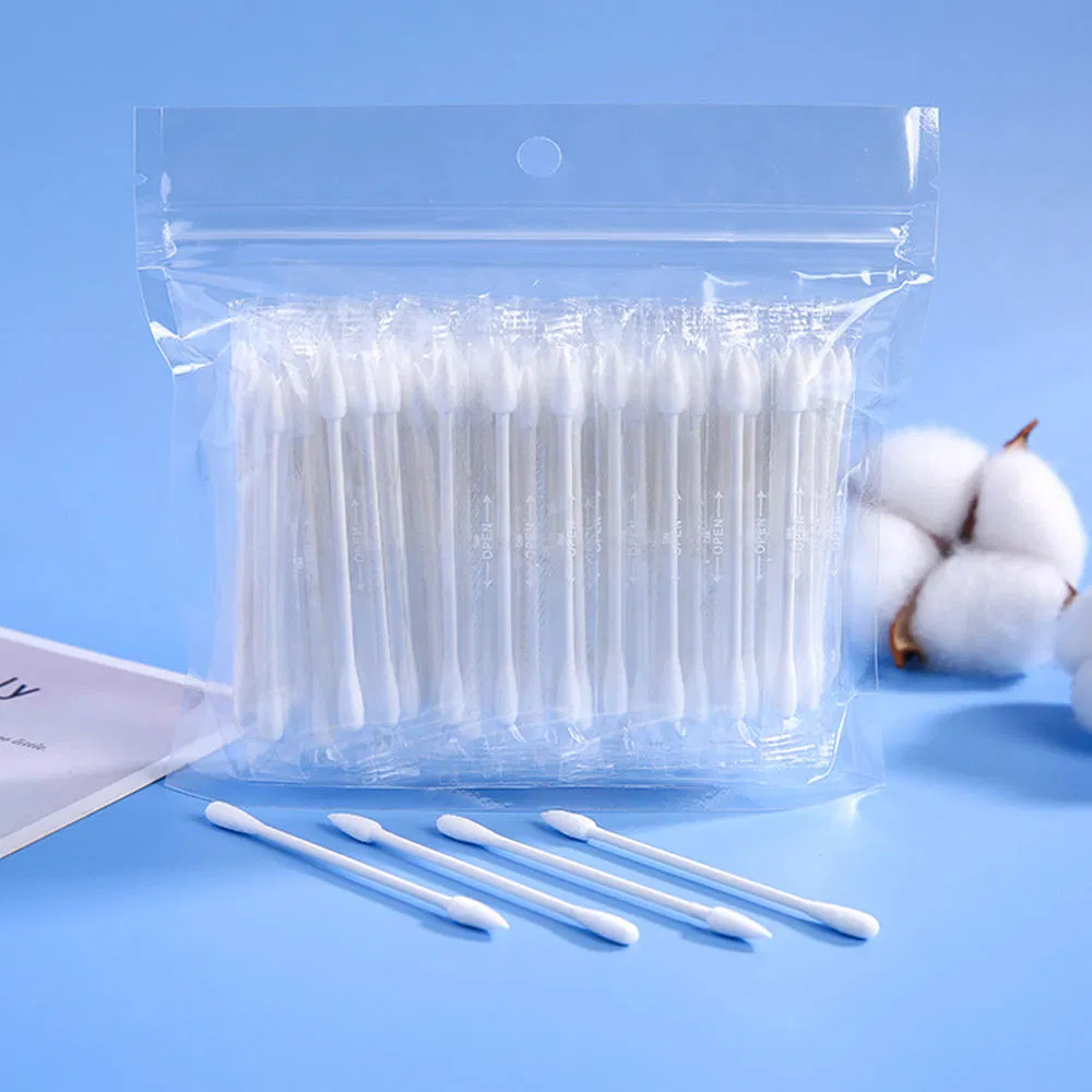 Cotton Swabs, Individually Wrapped, 100 Pieces Per Pack